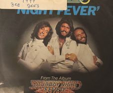 Bee Gees Night Fever 1978 UK 7inch Vinyl with Picture Sleeve