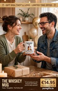 The Whiskey Mug 11oz White Ceramic Mug