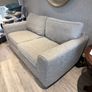 Grey fabric two-seater sofa Image 5