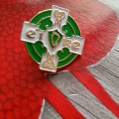 Hibernian old style Irish pin