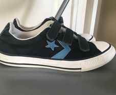 Converse Star Player Ox Boys' Trainer Navy