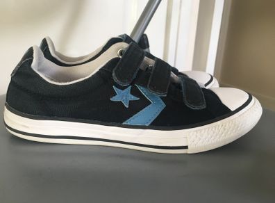 Converse Star Player Ox Boys' Trainer Navy