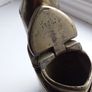 An Early 19th Century Antique Nickel Brass Chinese " Opium " Water Pipe Image 7