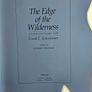 The Edge Of The Wilderness.  A Portrait Of North Canada. By Frank. E. Schoonover. First Edition 1974 Large Volume Hardback With Dustjacket In Good Condition.  See Photos For Same. Image 5