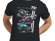 main image for ad Isle Of Man TT Races T-Shirt  Only The Brave Heavyweight Cotton Tee