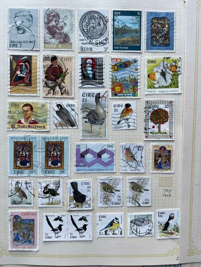 Irish stamps 19 pages