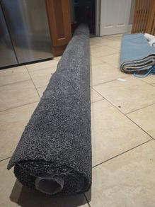 New Roll of Supreme Carpet - Costs 1200 euros with Receipts- 18.5 foot x 13.2 foot
