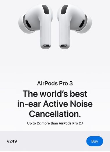 Apple AirPods Pro 3 - 11 month warranty