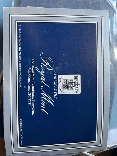 Commemorative lady Diana coin