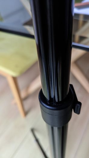 New and unused lighting stand