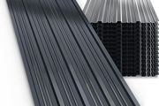 14 X Trapezoidal Sheet 110 x 46 cm = 7 m Galvanised Rust-Resistant Weatherproof Profile Sheet Roof Sheet Corrugated Sheet Roof Panels Tool Shed Carport Anthracite Pack of 14