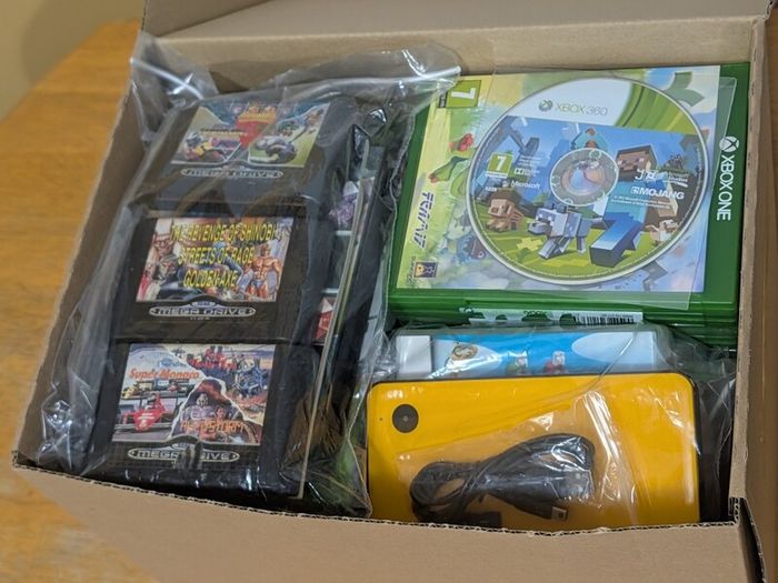 Video games and DVDs