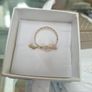 gold claddagh ring Image 2