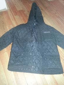 Carbrini Black Quilted Jacket