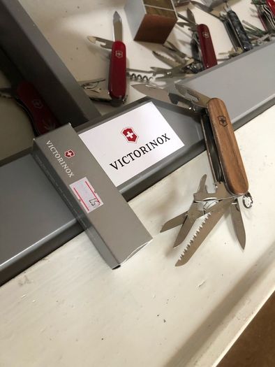Victorinox Huntsman Wood Swiss Army Knife New Shop location