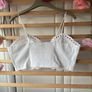 cami broderie anglaise bralette primark size 12 Bnwot Image 5