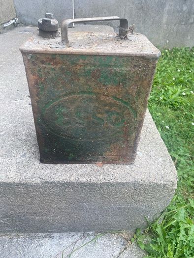 antique Esso Oil Can