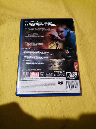 Terminator 3 Rise of the machines PlayStation 2 ps2 games Original