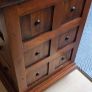 Pair of antique style bedside lockers Image 8