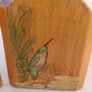 A Pair of Art Deco Hand Painted Wooden Bookends Image 8