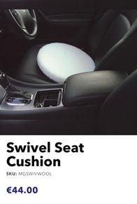 35 X Memory Foam Swivel Seat Mobility Cushion Job Lot