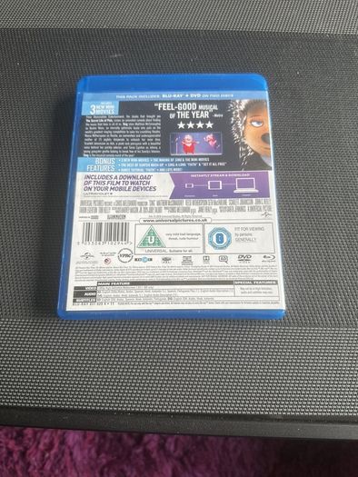 Sing Blu rays