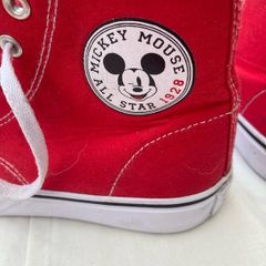 Canvas trainers. Sneakers Casual Red size 4
