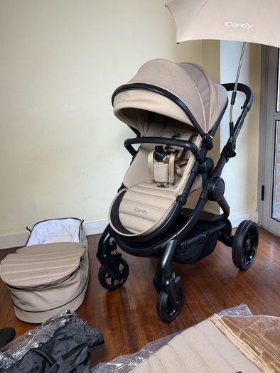 New ICandy peach 7 travel system pram buggy