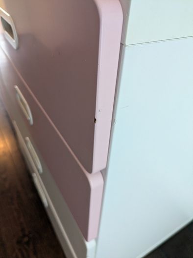 Ikea wardrobe (pink)