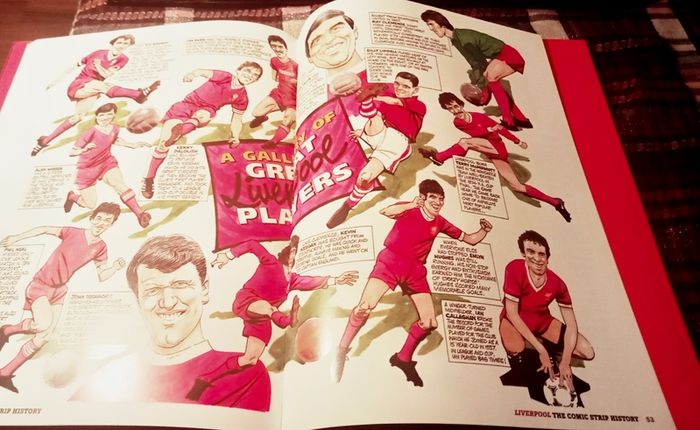 2013. Liverpool. The Comic Strip History.