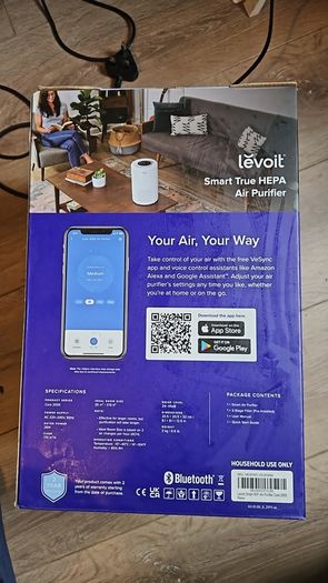 Air Purifier Levoit Core 200S - Like New, Barely Used