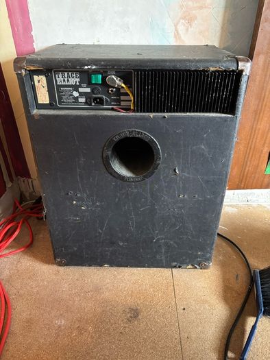 Vintage Trace Elliot Series 6 GP7 Bass Guitar Amplifier Combo With 7-Band Graphic Equalizer And 15 Inch Speaker 100/150 Watts