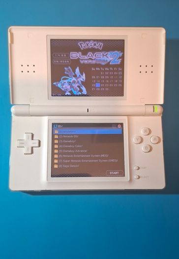 DS Lite with R4 Cartridge
