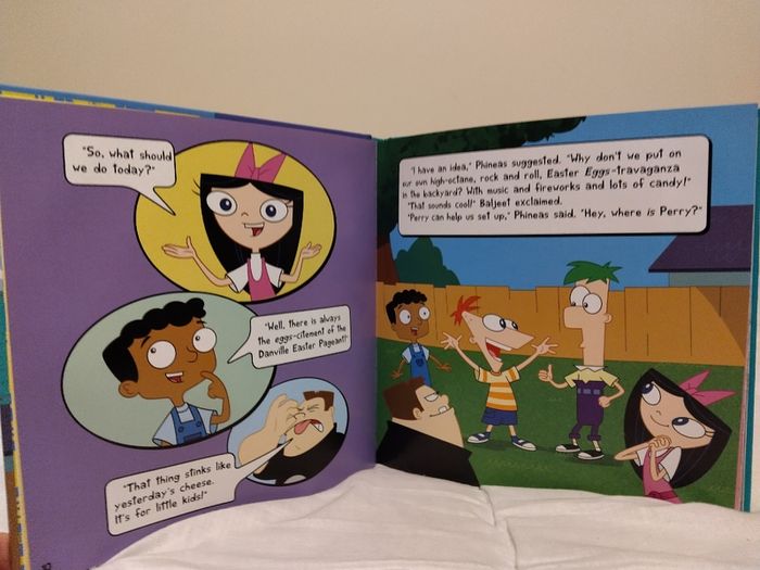 DISNEY Phineas And Ferb Story Book Collection Hardback