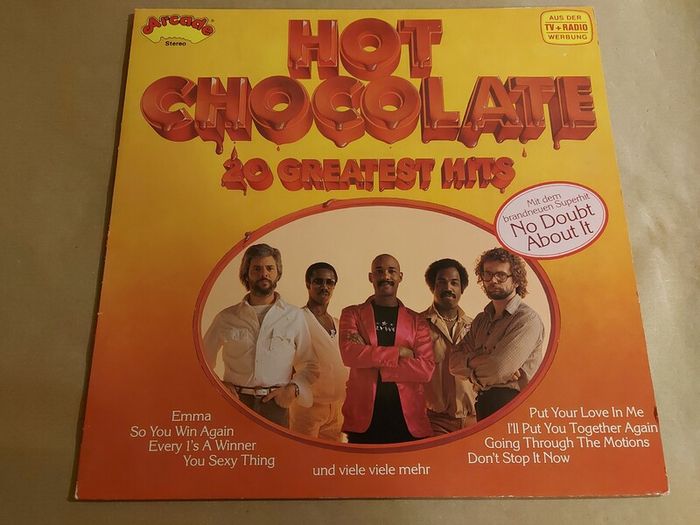 Hot Chocolate - 20 Greatest Hits - Vinyl Record + Hundreds More