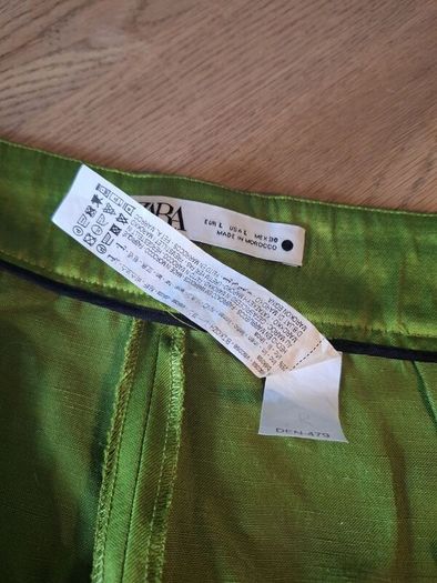 Zara Ladies Green Trousers