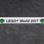 Lego World Fair Promotion Tile from Denmark 2017 A Rare Promotion Tile From Private Collection Collected At The Lego World Fair in Bella Center Copenhagen Denmark February 2017 RARE AND HARD TO FIND Image 2