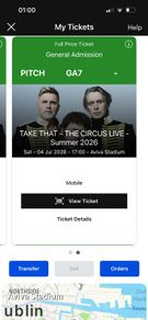 take that tickets