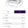 French Connection DFS Two-Seater Zinc Couch Image 7