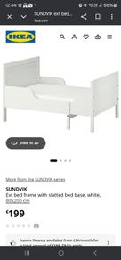 lkea sundvik childrens bed