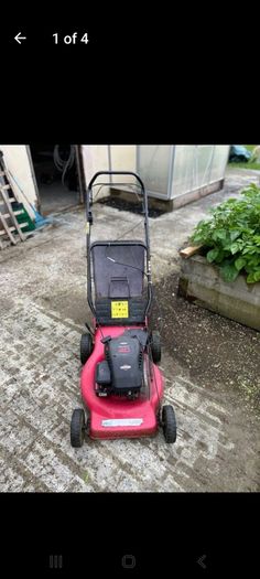 Selfdrive Lawnmower read Ad