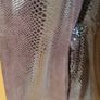 Ladies Genuine Leather /Suede Snakeskin Patterened Trousers Image 3