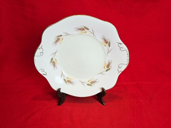 Royal Tara , Cake Plate , Ears of grain