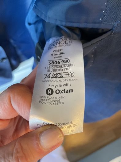 M&S linen blazer