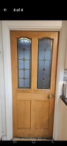 solid wood door