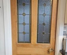 solid wood door