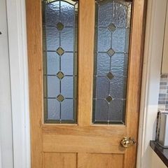 solid wood door