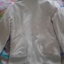 ladies cream soft leather jacket. Firetrap size Medium Image 6