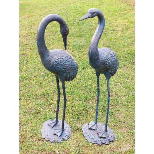 Crane Pair  Dark H95