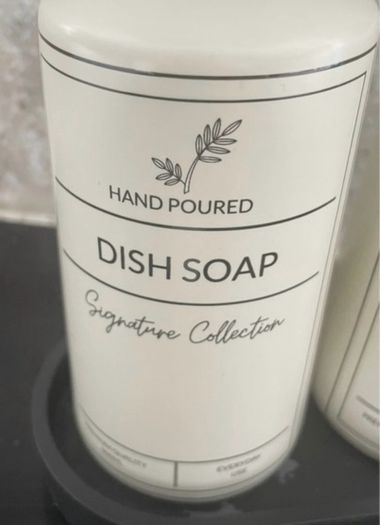 Hand soap and dish soap dispensers